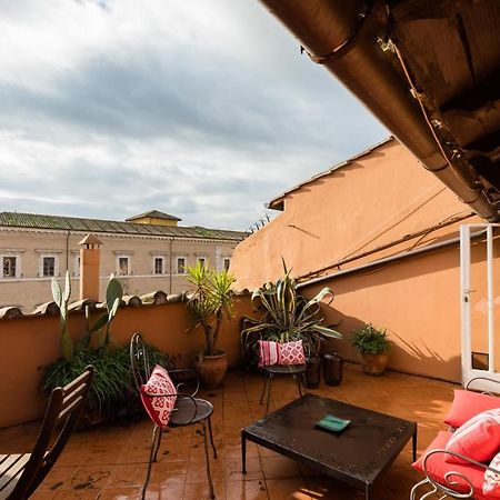 Amazing Penthouse With Private Terrace In Trastevere Рим Екстериор снимка